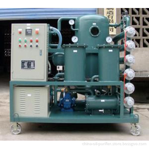 Double-Stage Vacuum Insulating Oil Purifier Oil Filtration Oil Recycling Oil Purification Series Zyd